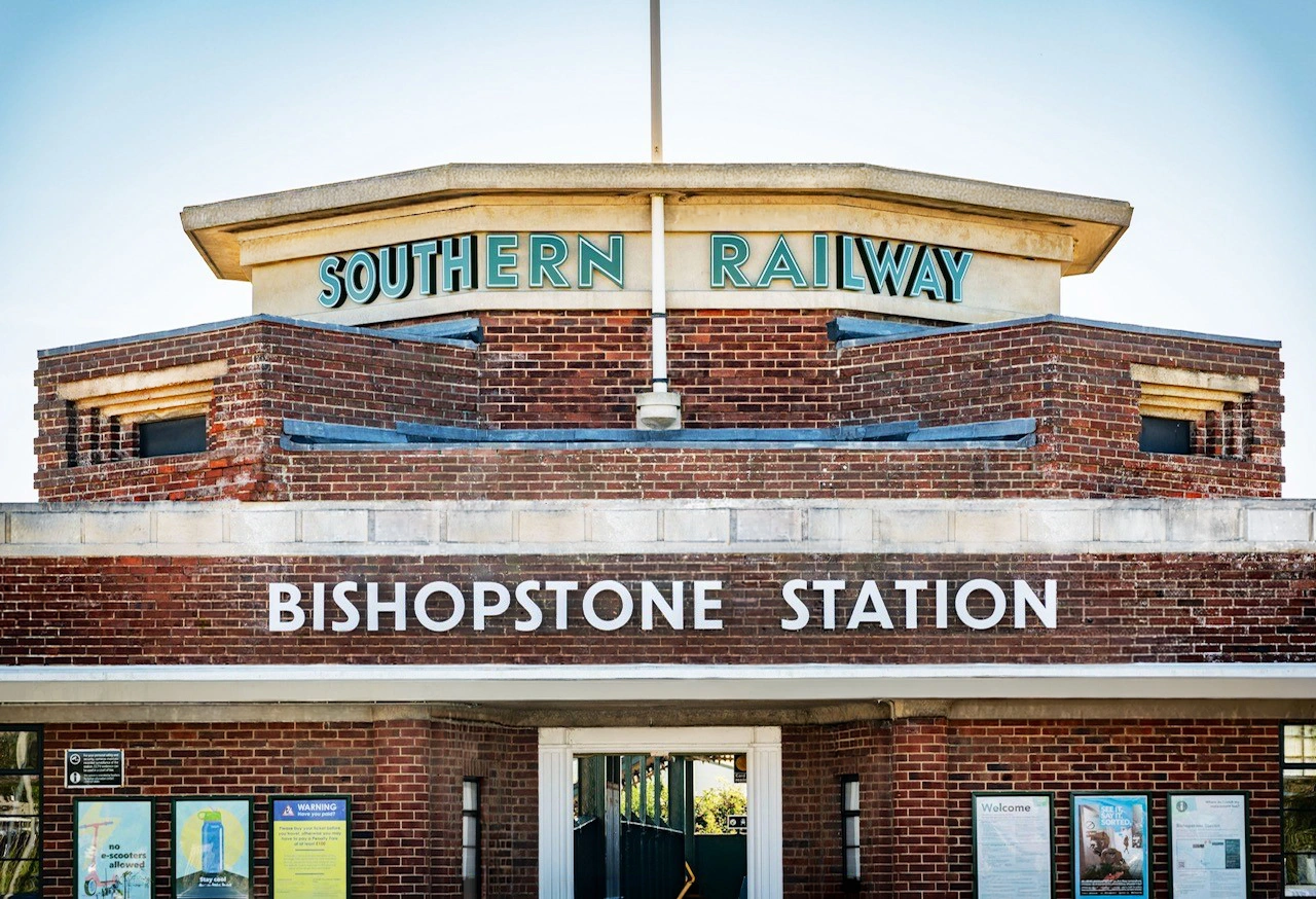 bishopstone station signage